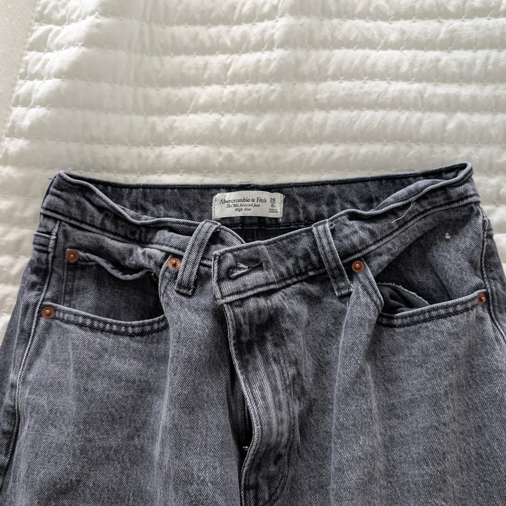 Abercrombie & Fitch Gray Jeans